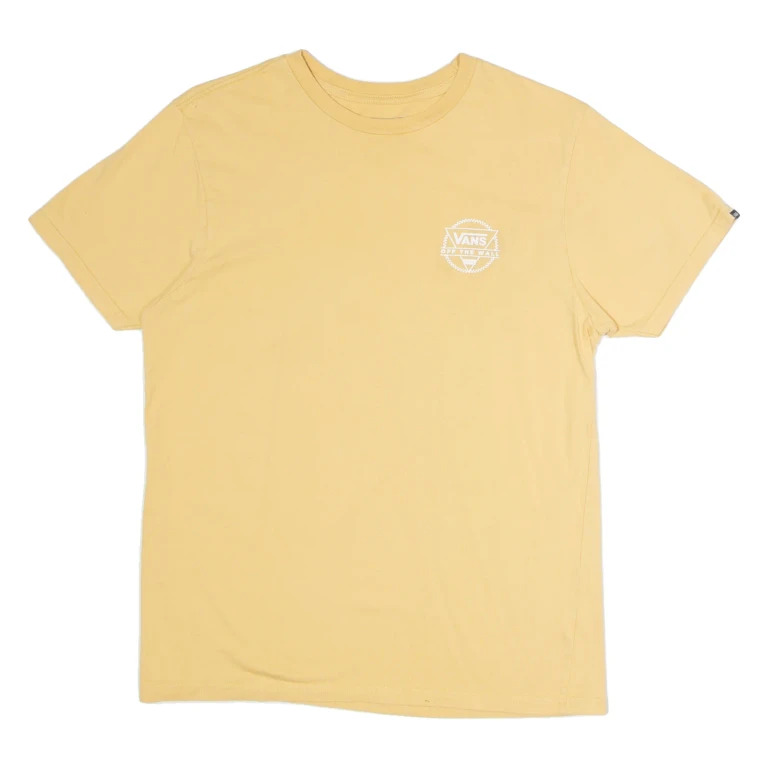 VANS Mens T-Shirt Brown M