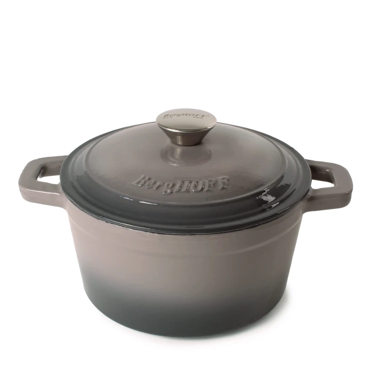 Neo Cast Iron 3qt. Round Dutch Oven 8" with Lid, Oyster