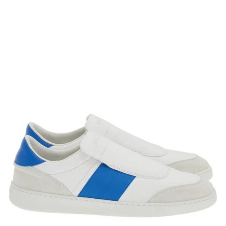 Ferragamo Ettore Slip-On Low-Top Sneakers, Size 9