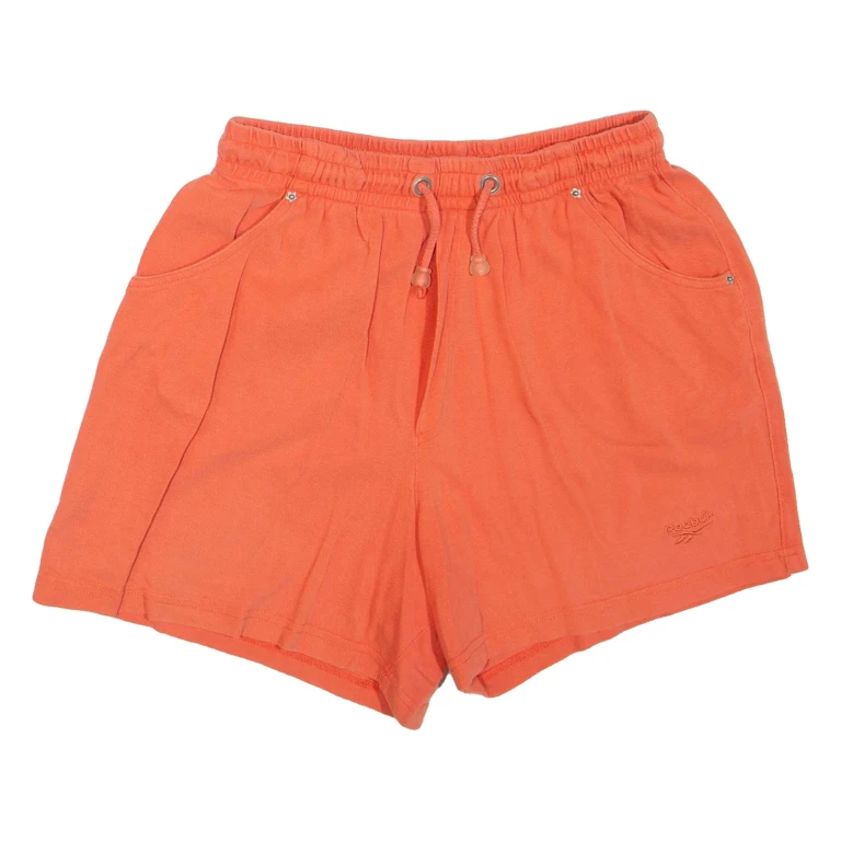 REEBOK Mens Casual Shorts Orange XS W26