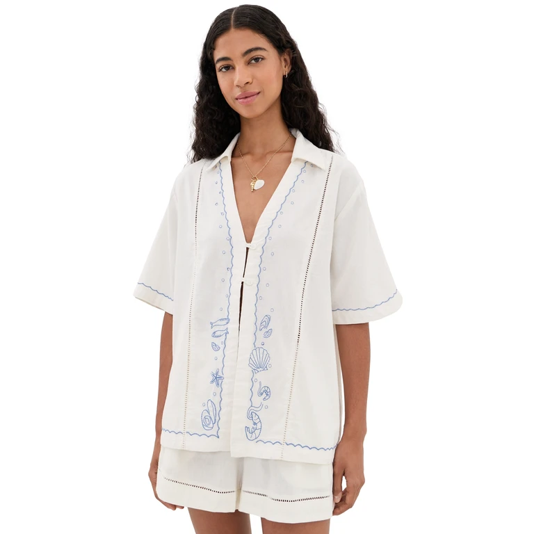 LSPACE La Mer Shirt Cream L