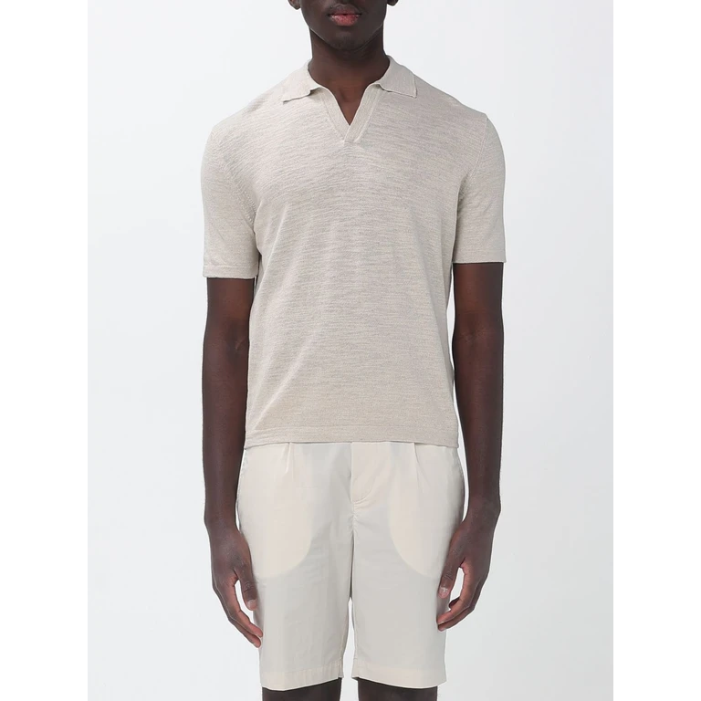 Polo Shirt Men color Beige (203C.D0160324)