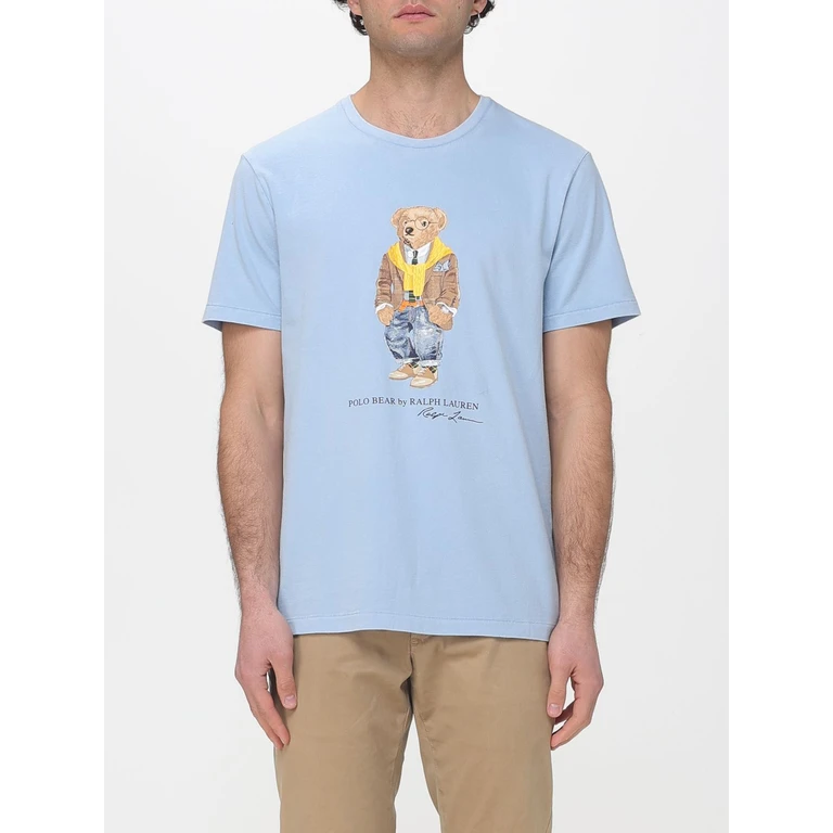 T-Shirt Men color Blue (710P07347001)