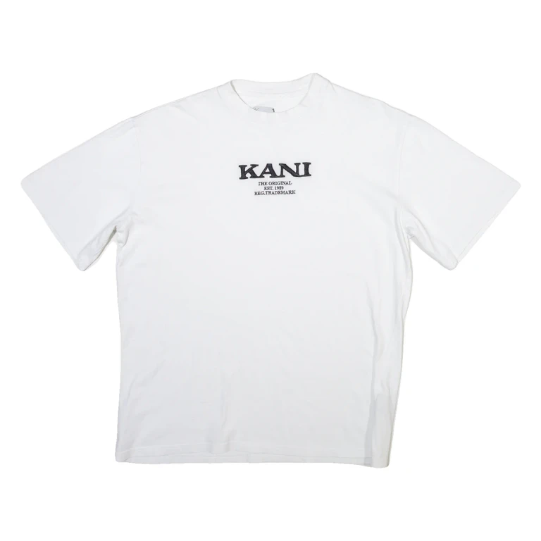 KARL KANI Mens T-Shirt White S