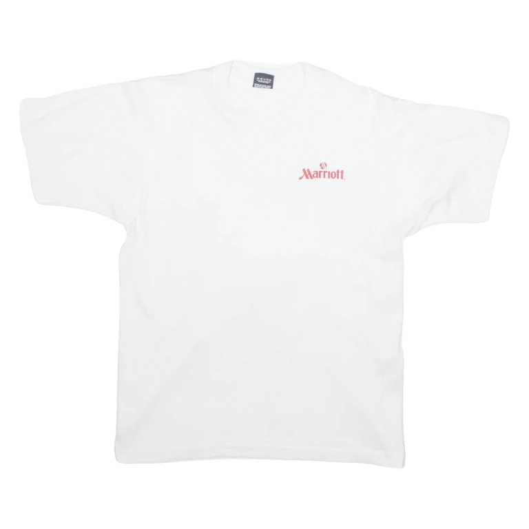 SCREEN STARS BEST Marriott Womens T-Shirt White L