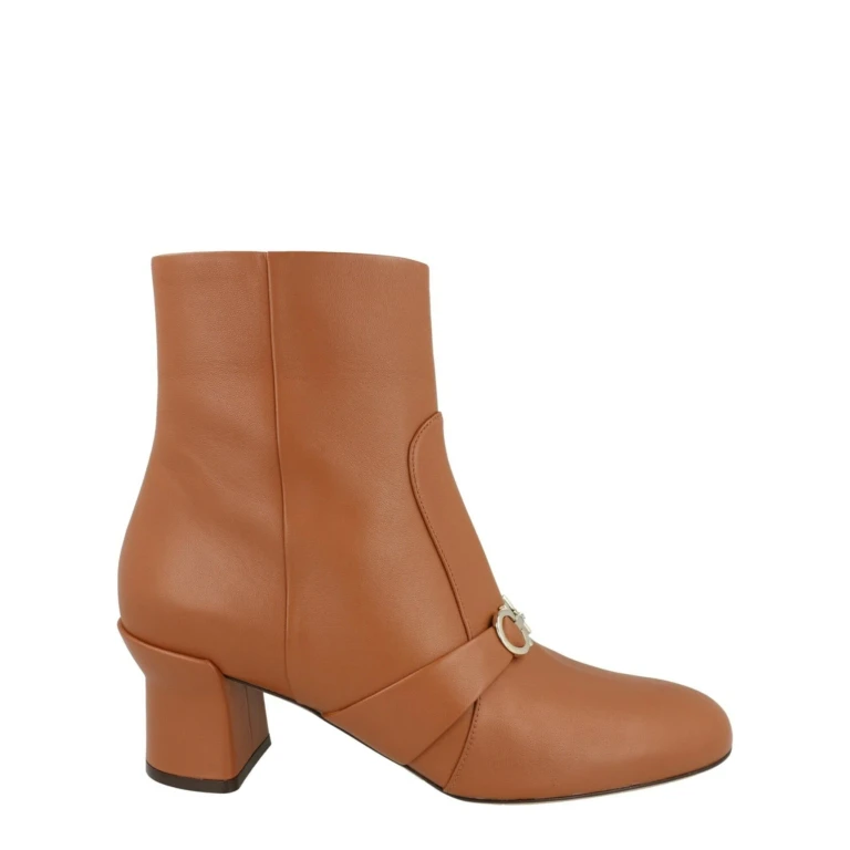 Orietta Leather Ankle Boots