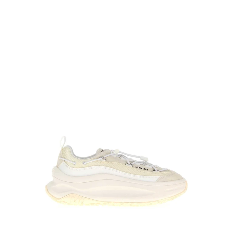 Moon Boot White Fabric Moon247 Sneakers - Unisex