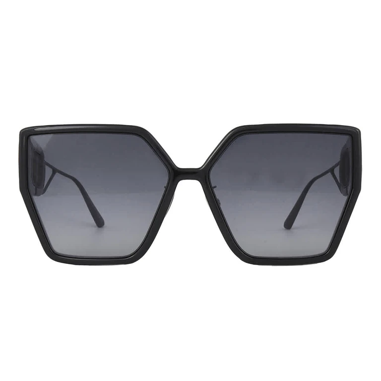 Dior 30MONTAIGNE BU Smoke Gradient Butterfly Ladies Sunglasses CD40034U 01B 61