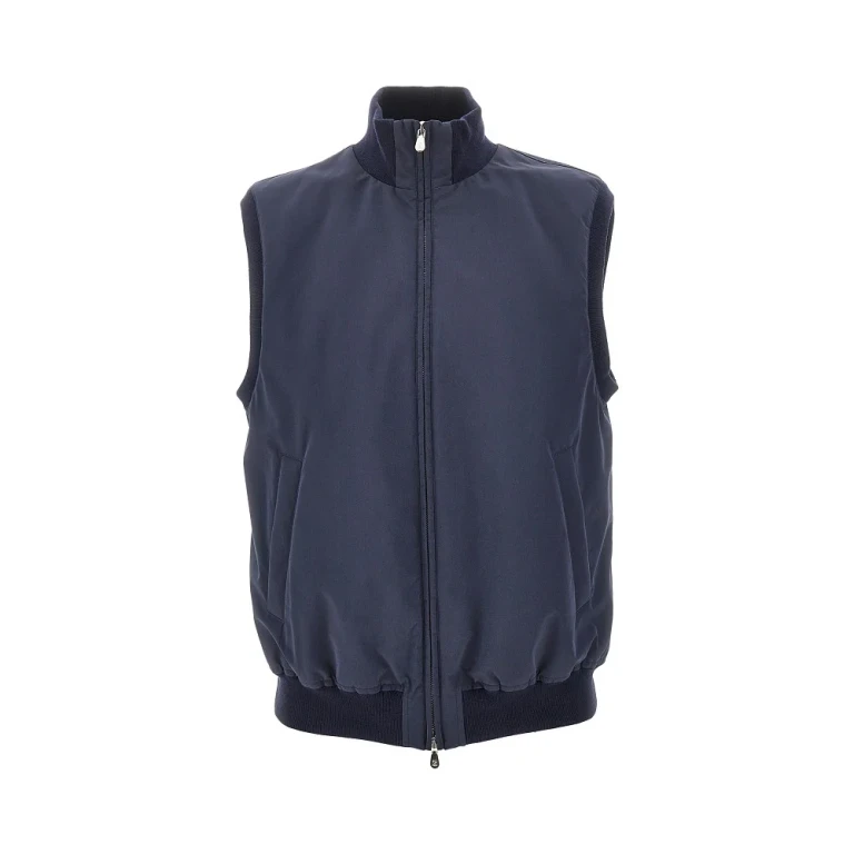 BRUNELLO CUCINELLI Nylon vest with Thermore padding Man 48