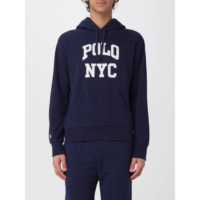 Cotton Blend Hoodie with Logo (710A13245001)