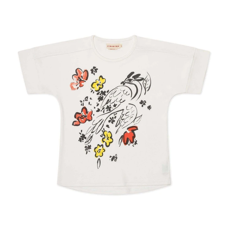Painted Firebird Graphic Tee - 6-7
