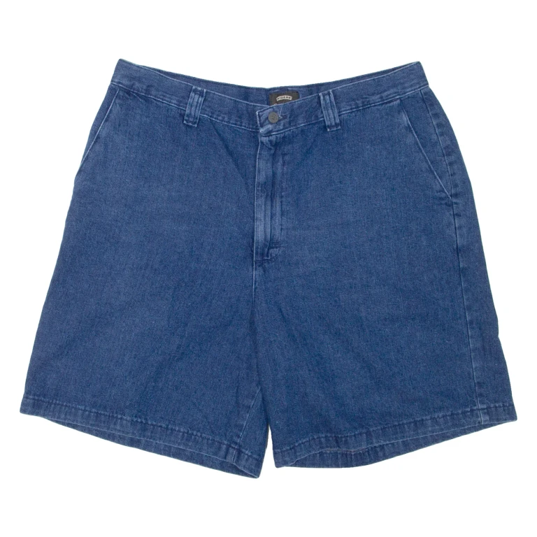 RIDERS Womens Denim Shorts Blue Relaxed L W34