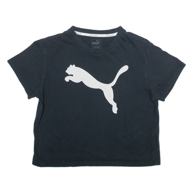 PUMA Womens T-Shirt Black M (NN1-200924-14903)