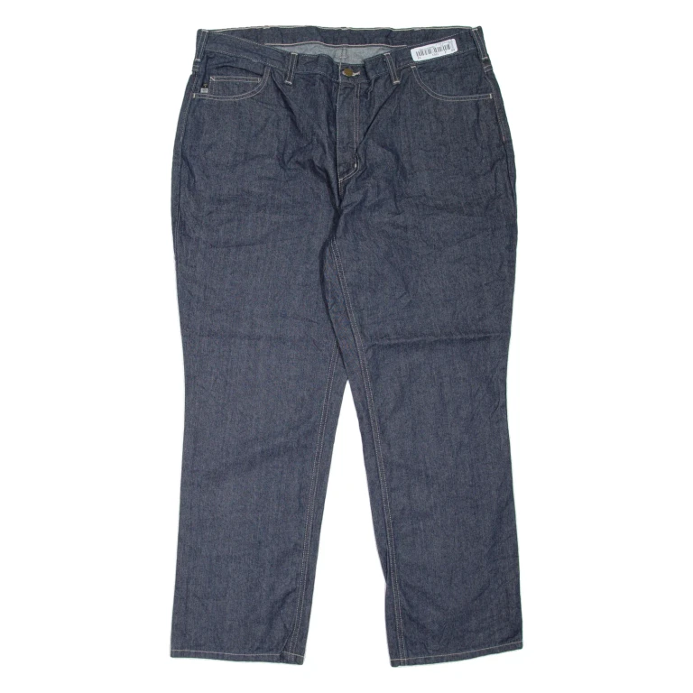 CARHARTT Workwear Mens Jeans Blue Relaxed Tapered W32 L30