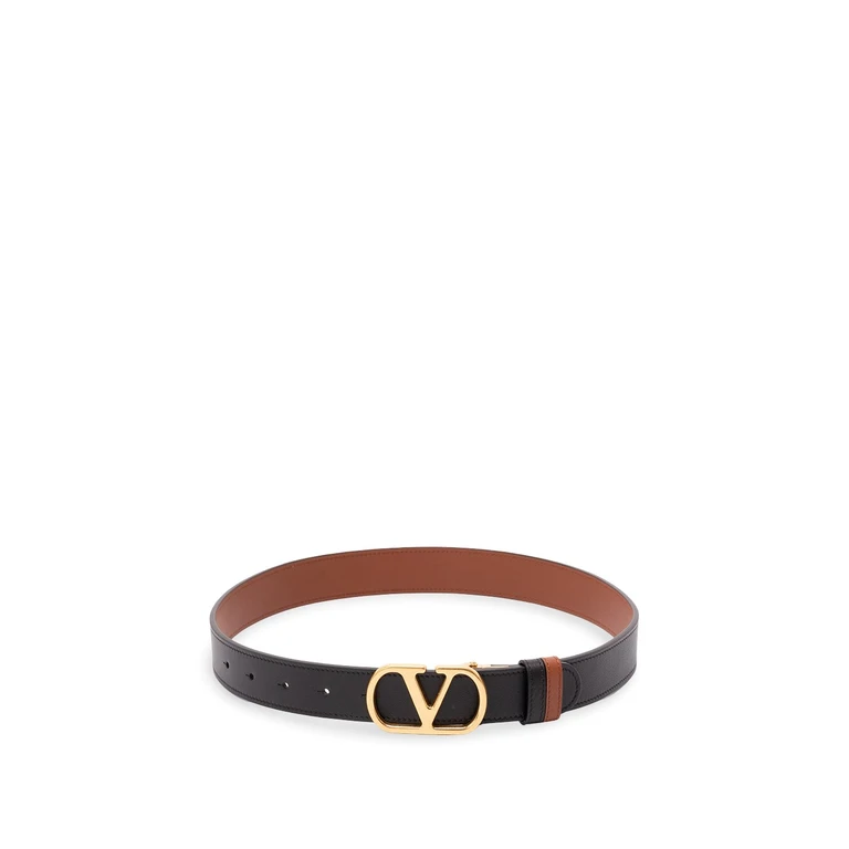 Valentino Garavani `V Logo Signature` Reversible Belt