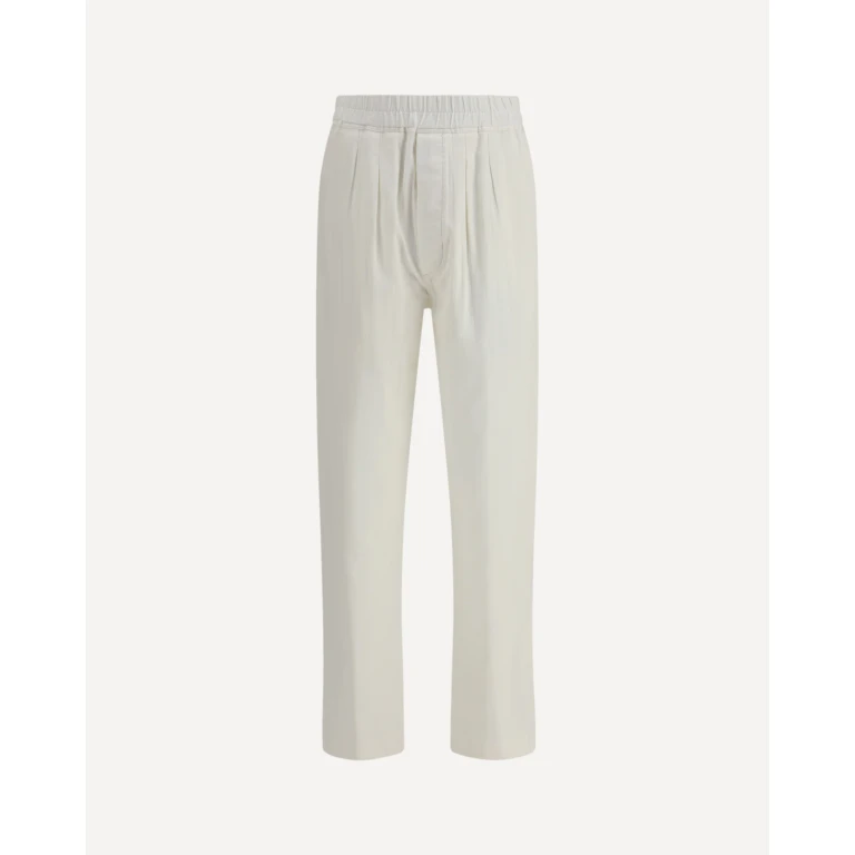 Pantalon de détente Tom Ford à rayures chevrons et plis