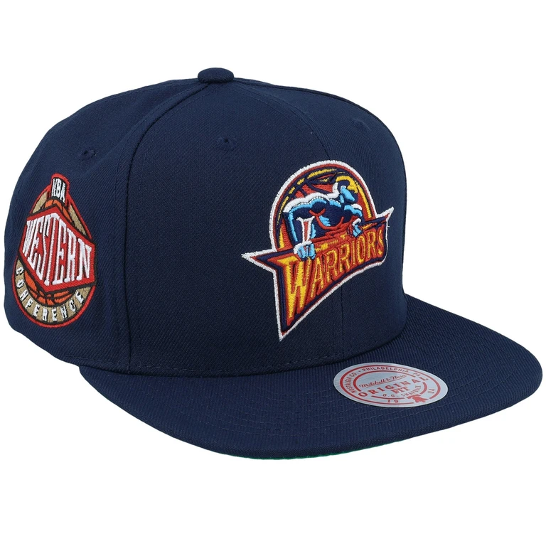 Men's NBA Conference Patch Snapback Hwc Warriors Snapback Caps