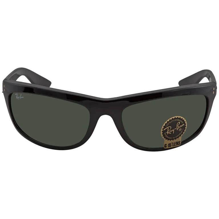 Ray Ban Balorama Green Classic G-15 Wrap Mens Sunglasses RB4089 601/31 62