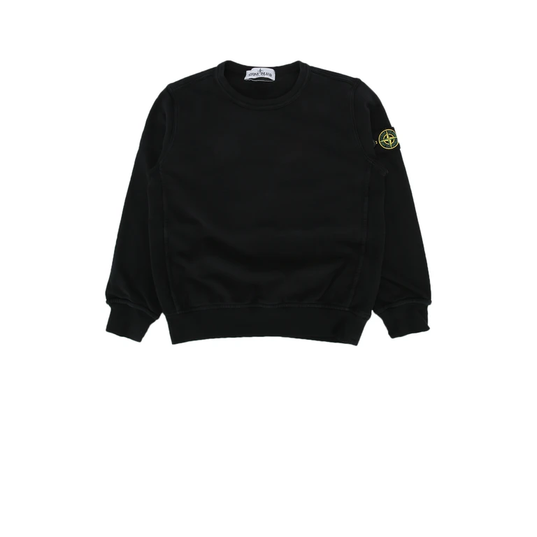 Stone Island Kids Sweatshirt Black Capo: Cotone Felpe