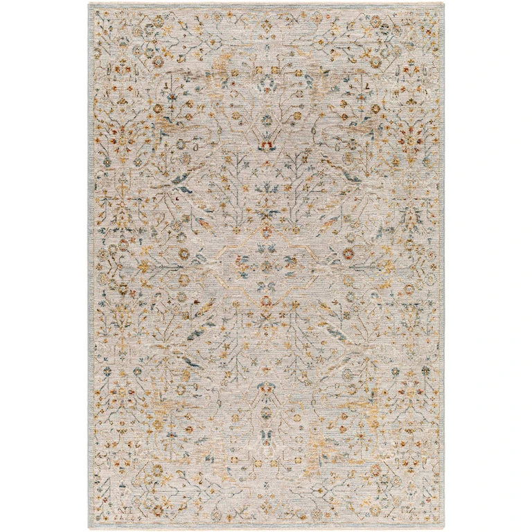Kabungahan Oushak Style Floral Rug