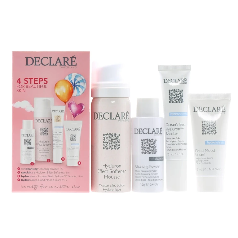 Good Mood Kit Cream / Softner /Booster / Cleansing Powder