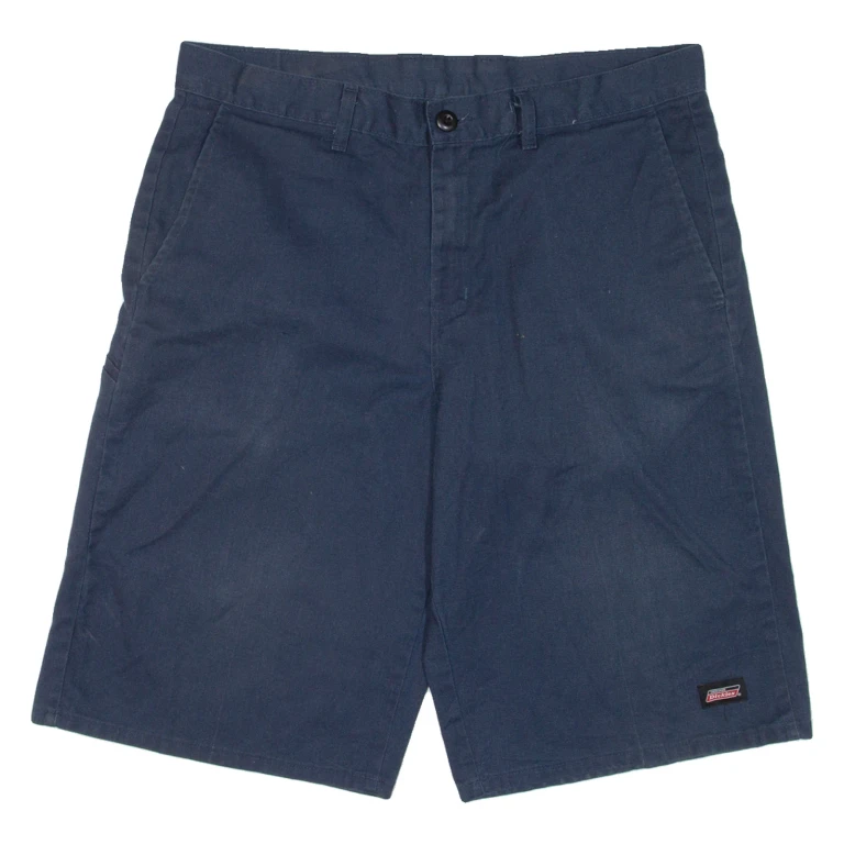 DICKIES Mens Workwear Shorts Blue M W34
