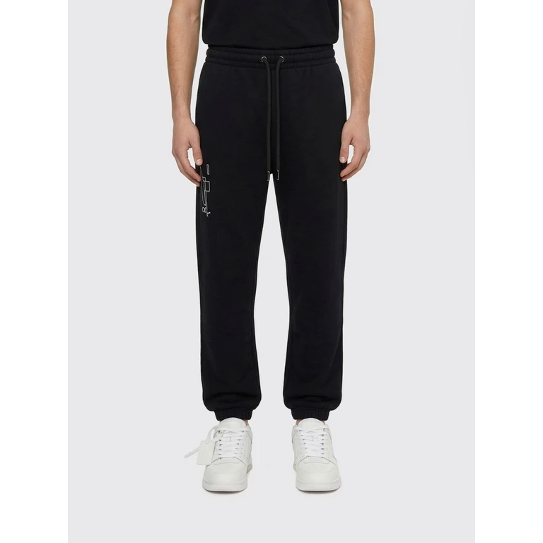 OFF-WHITE Pants Men color Black (44MCH057S26F0020001)