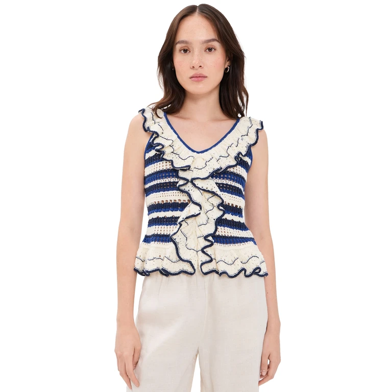 RAILS Luci Knit Tank Crete Stripe XS