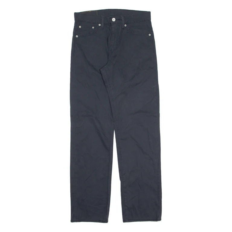 LEVI'S 751 Mens Trousers Blue Regular Straight W30 L32