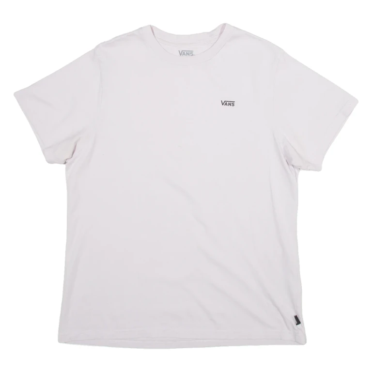 VANS Womens T-Shirt Pink L