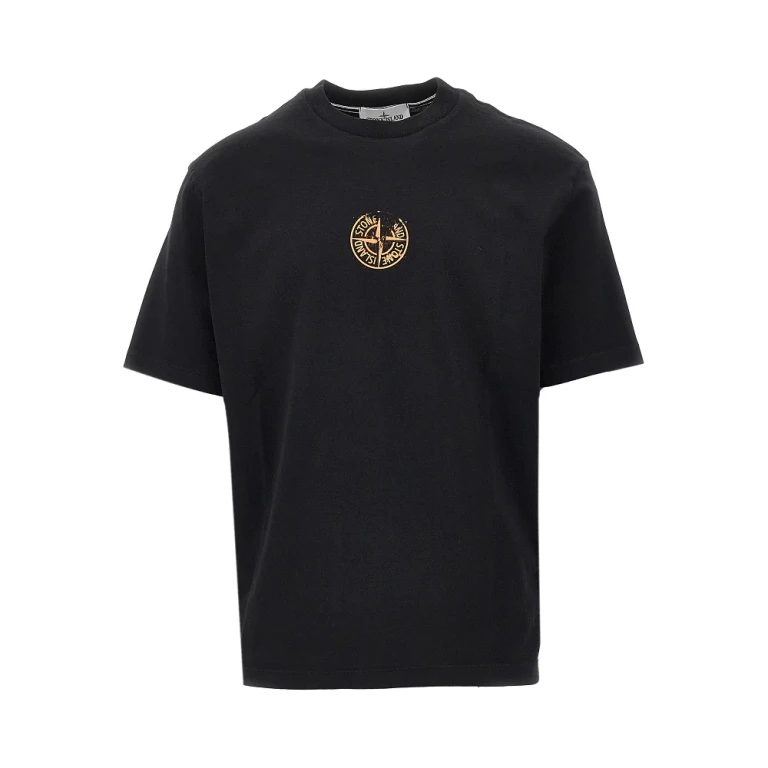 STONE ISLAND Consumed effect print T-shirt Man S