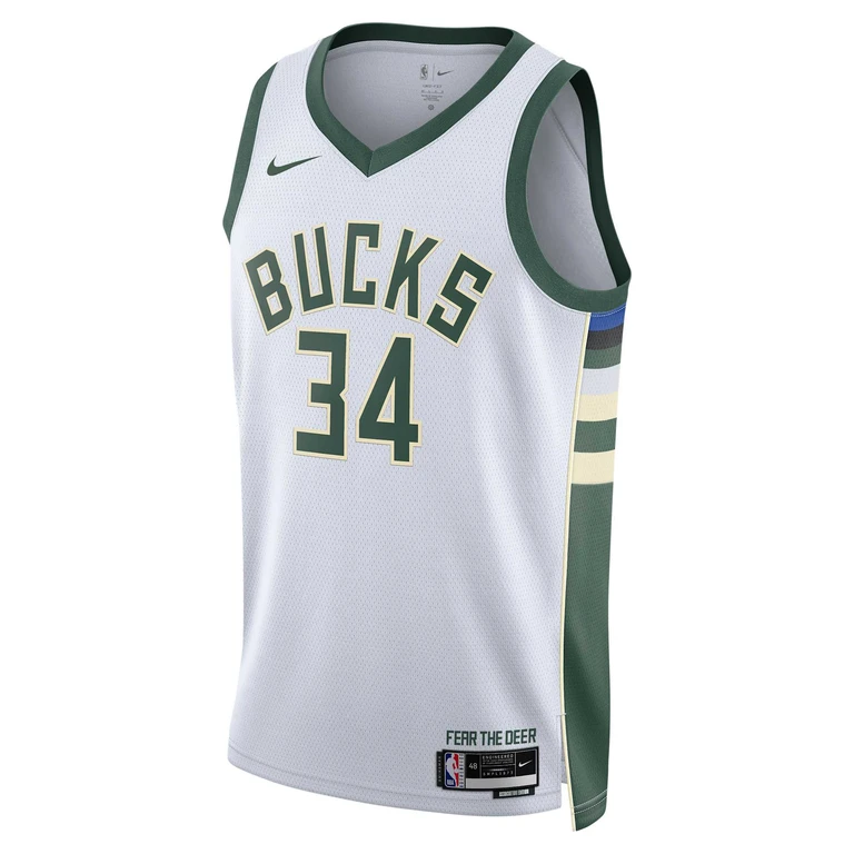 Men's NBA Milwaukee Bucks Giannis Antetokounmpo Swingman Jersey