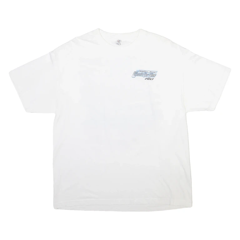 ALSTYLE CLASSICS Classic Car Show Mens T-Shirt White XL