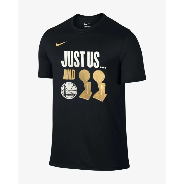 Men's NBA Golden State Warriors Dri-Fit Cotton Ss Tee T-Shirts