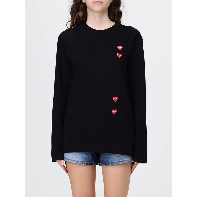 COMME DES GARÇONS T-Shirt Woman color Black (AXT339D1)