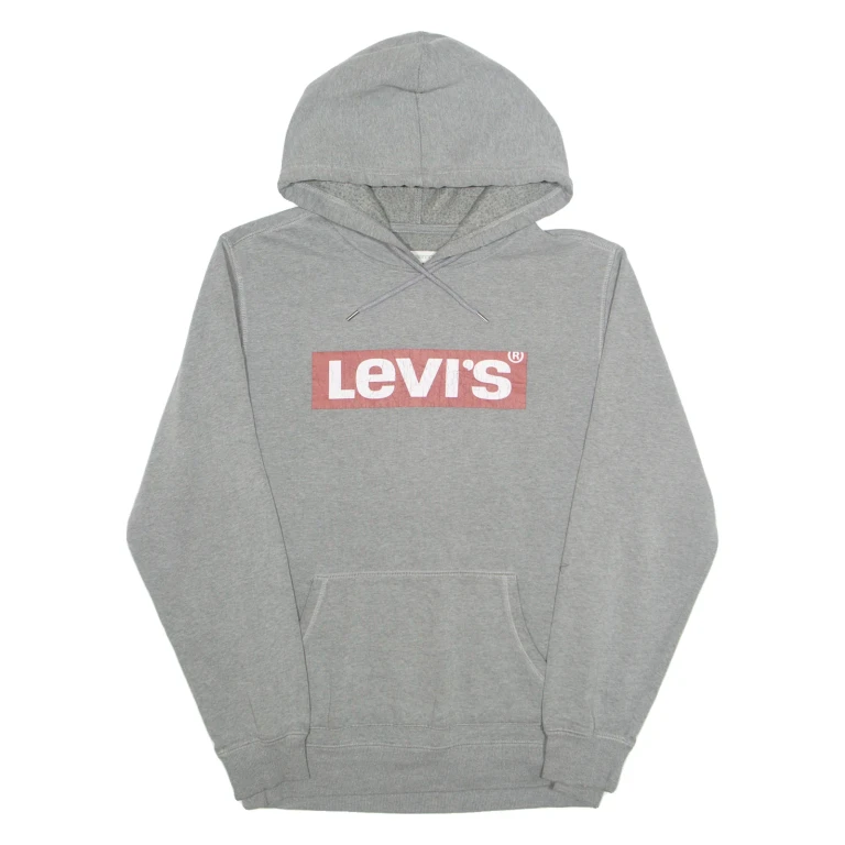LEVI'S Mens Grey Hoodie M