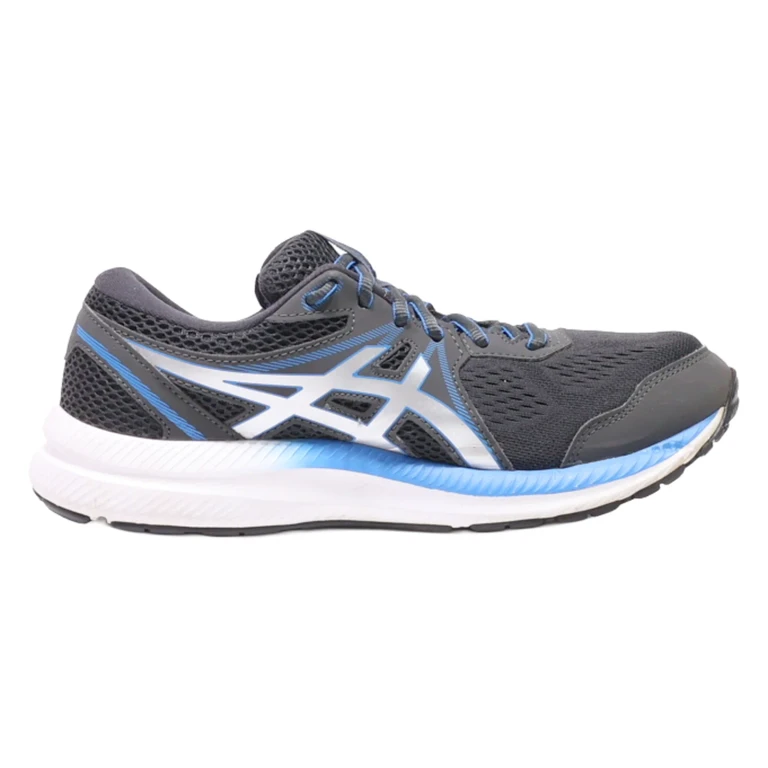 ASICS Sneaker Trainers Black Synthetic Mens UK 7