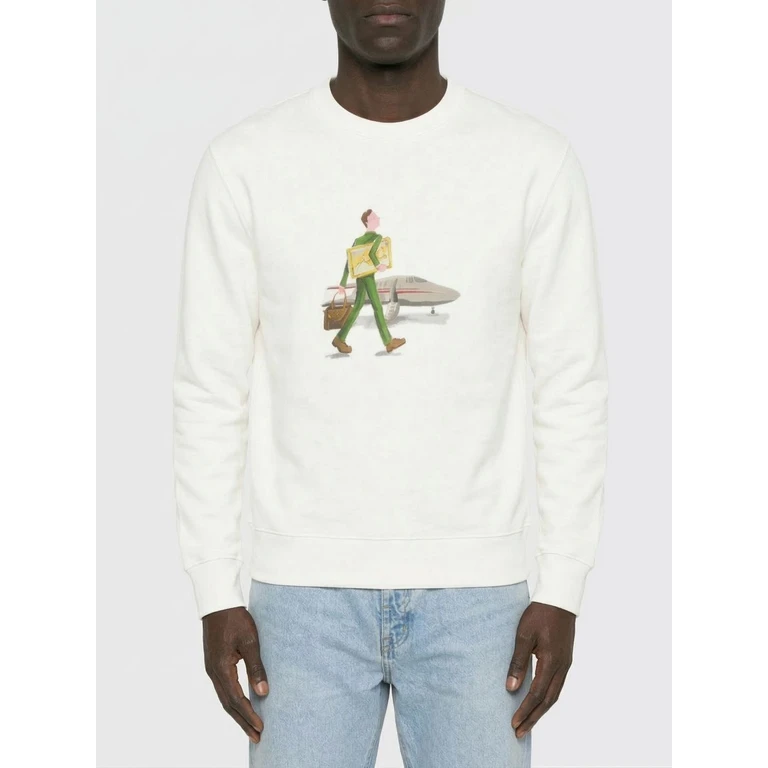 DRÔLE DE MONSIEUR Sweatshirt Men color White (JSW187CO127OW)