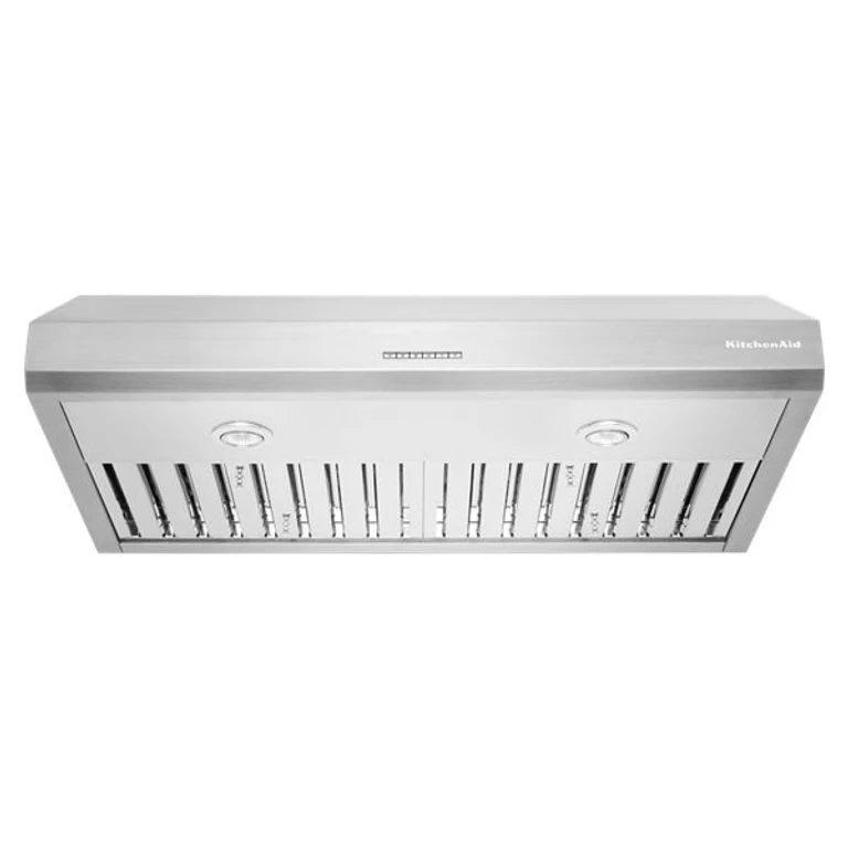 36" 585 Cfm Motor Class Commercial-Style Under-Cabinet Range Hood System in Steel