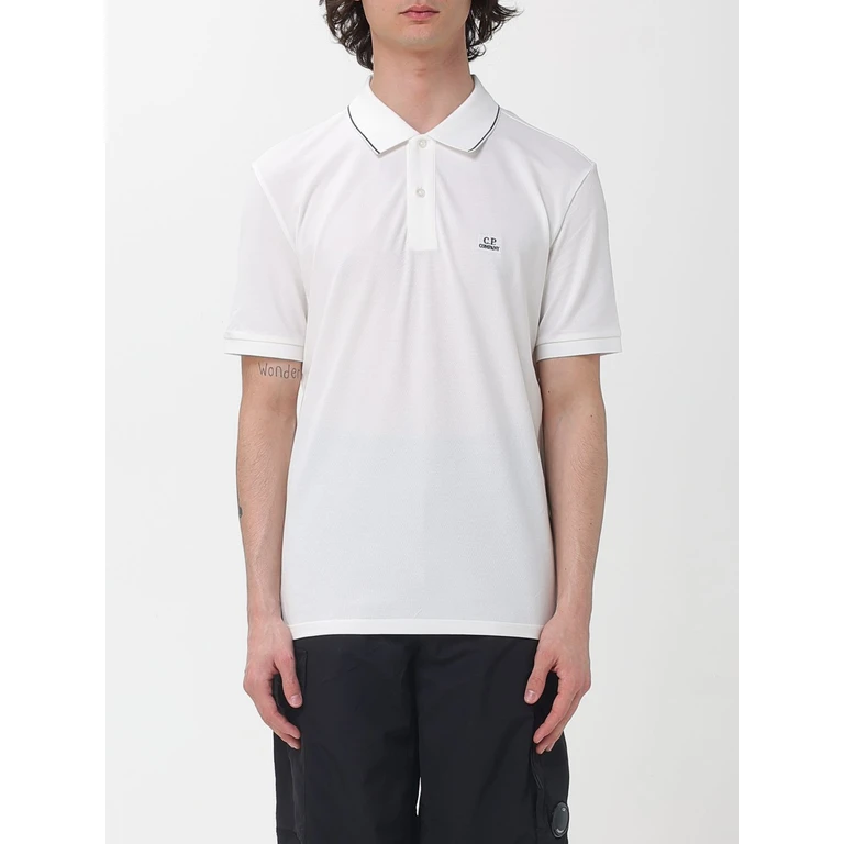 C. P. COMPANY Polo Shirt Men color White (RCCMPL722A005263W103)