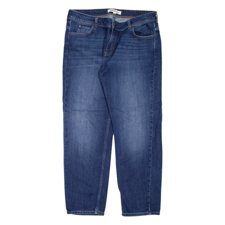WHISTLES Womens Jeans Blue Regular Tapered W34 L27