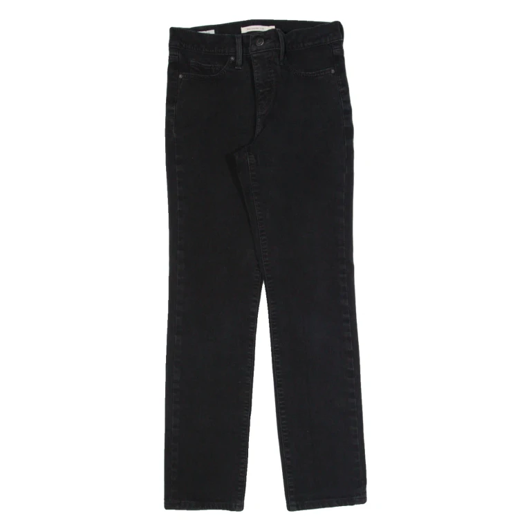 LEVI'S 312 Shaping BIG E Womens Jeans Black Slim Skinny W25 L28