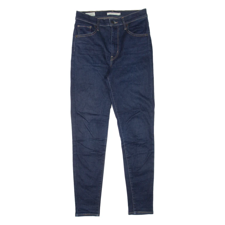 LEVI'S Mile High BIG E Womens Jeans Blue Slim Skinny W28 L28