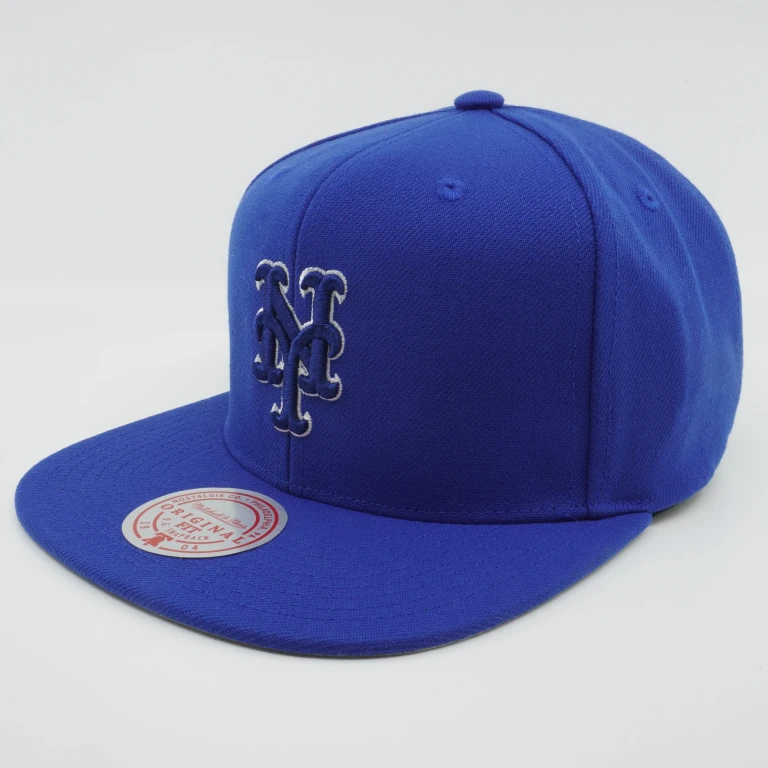 Men's MLB Back To Basics Snapback Mets Blue