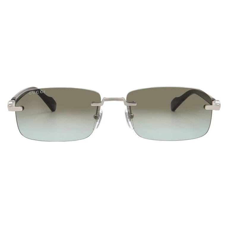 Gucci Brown Rectangular Mens Sunglasses GG1221S 008 56