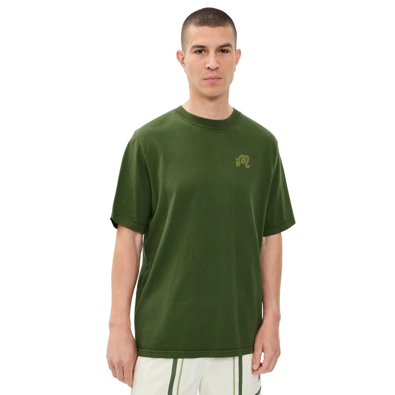 Malbon Bermuda Trinity Tee Chive S