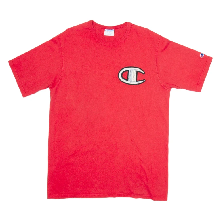 CHAMPION Mens T-Shirt Red XL