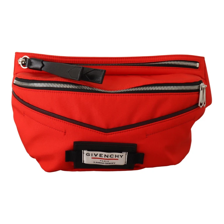 Givenchy Red Polyamide Downtown Large Bum Belt Bag - Men