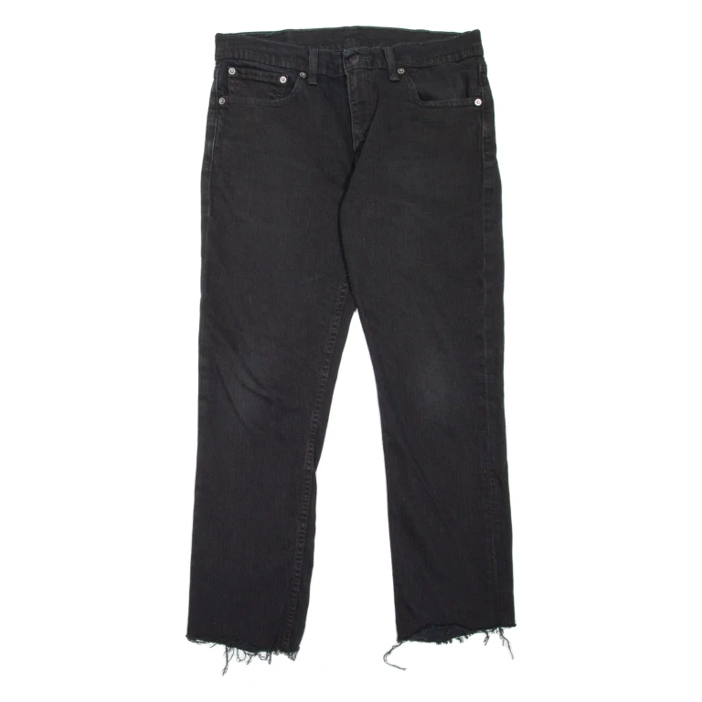 LEVI'S 511 Jeans Mens Black Slim Straight W32 L27