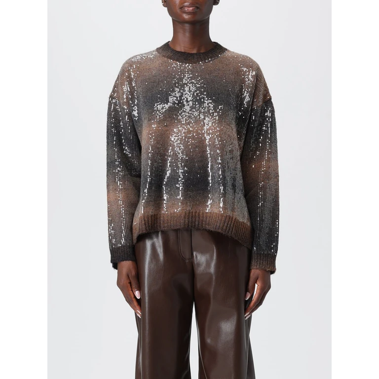 LIU JO Sweater Woman color Brown (MF5380MA14RS9472)
